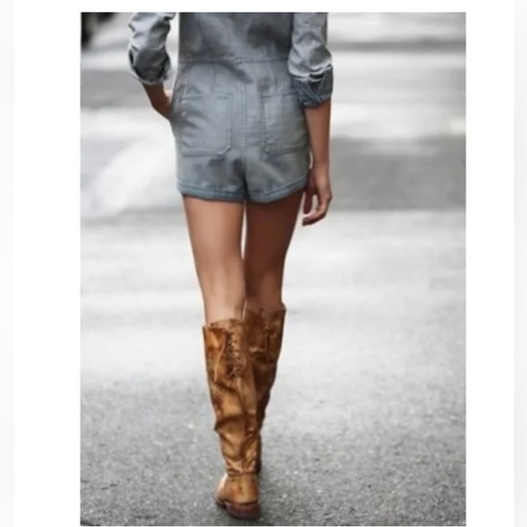 Bed Stu Cambridge Boots Tan Driftwood size 8.5 - Picture 15 of 15